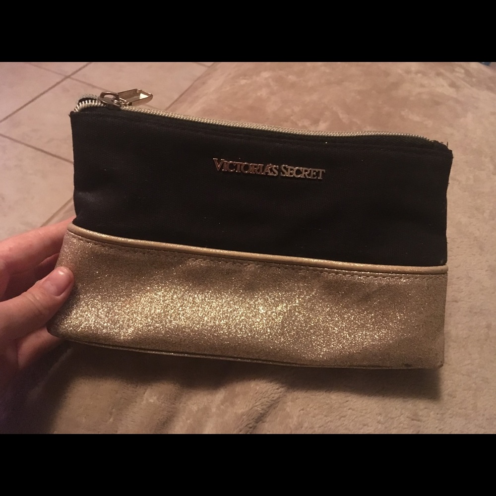 Victoria’s Secret makeup bag WITH makeup